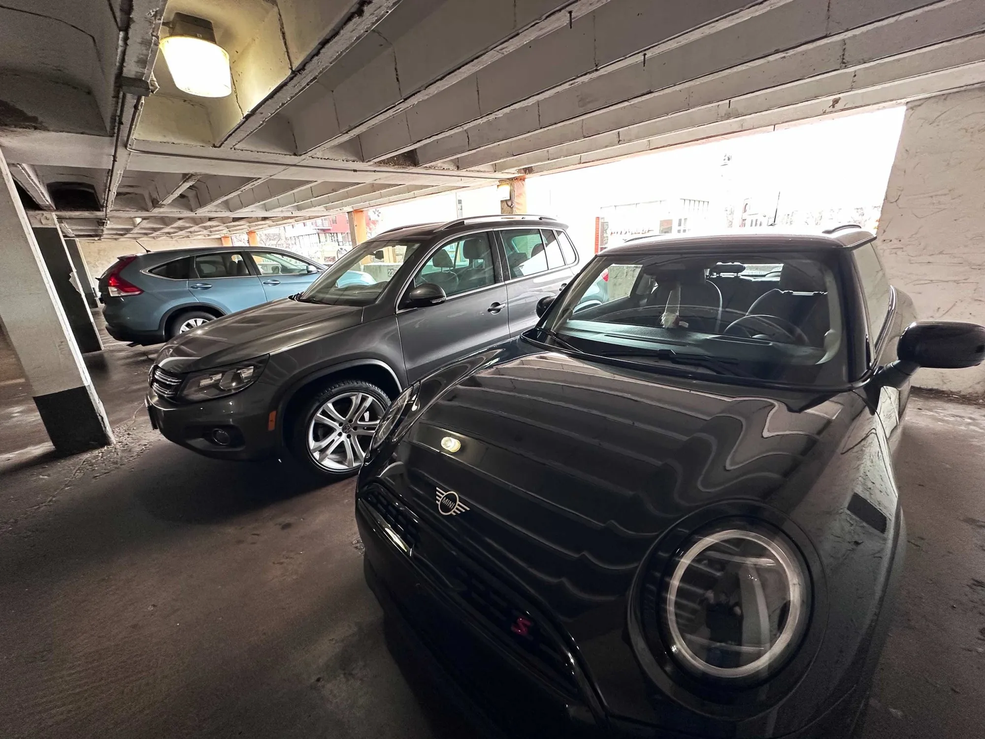 3-Level Covered Parking Garage Structure